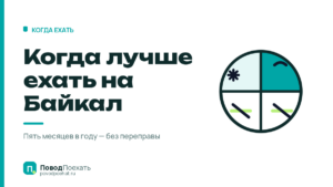 Когда лучше ехать на Байкал: два окна и пять пустых месяцев