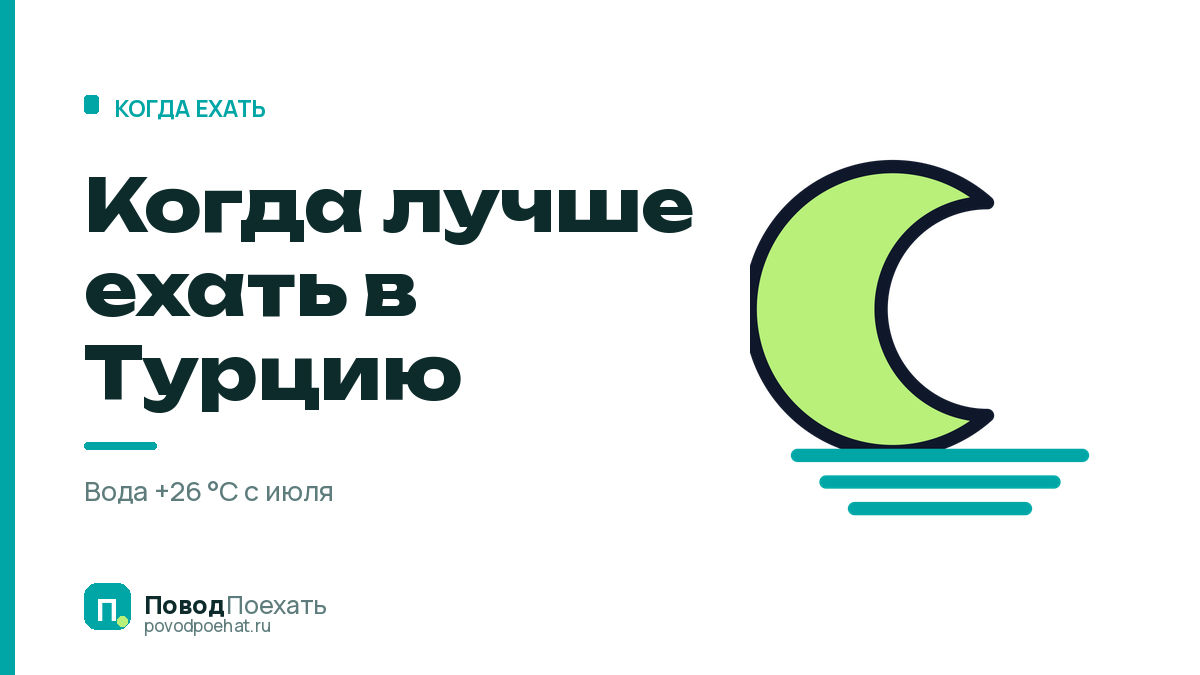 Когда лучше ехать в Турцию: месяц за месяцем по воде и ценам